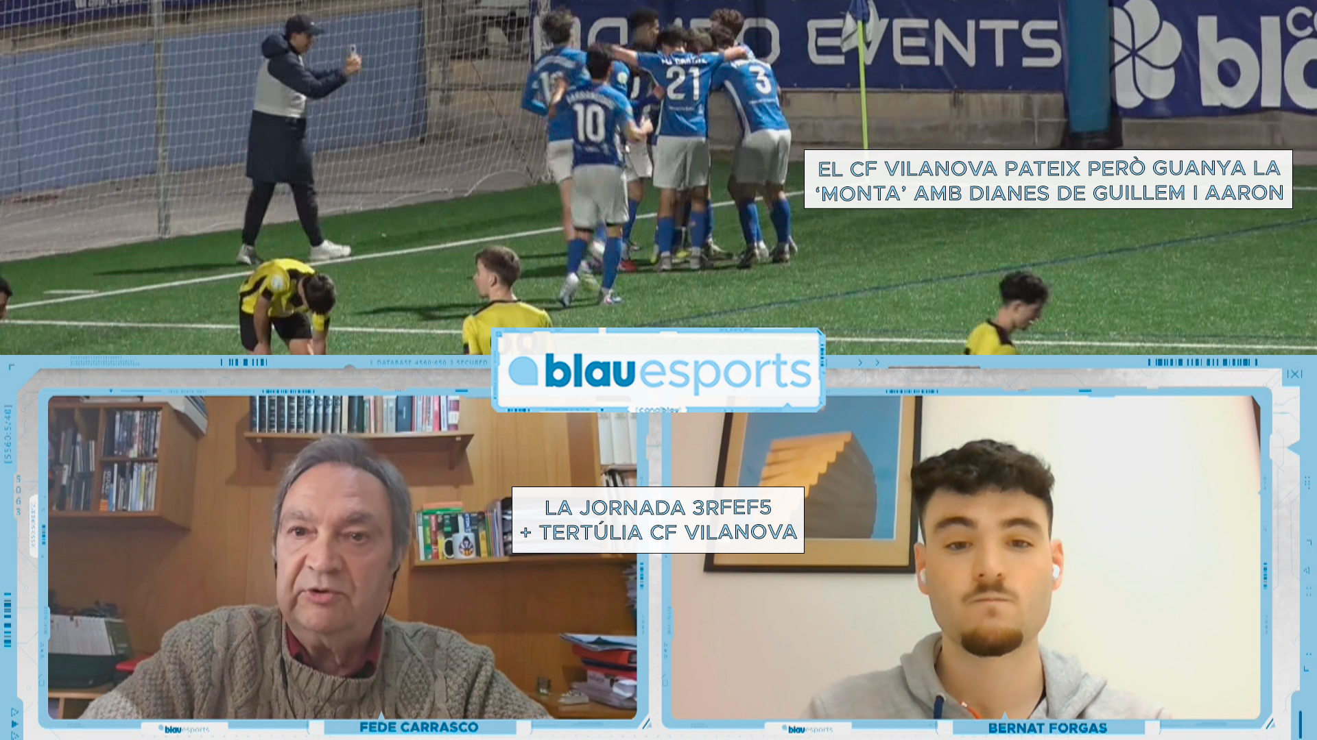 CF Vilanova's Victory Highlights in 3a Federació Match